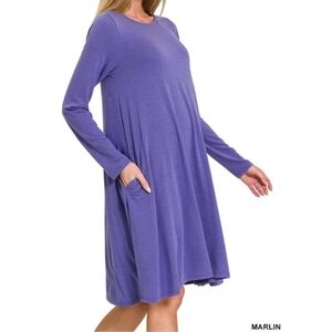 New Zenana Marlin Flare Dress